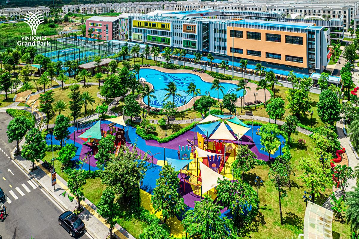 Hình ảnh thực tế Vinhomes Grand Park quận 9 Tp. Thủ Đức