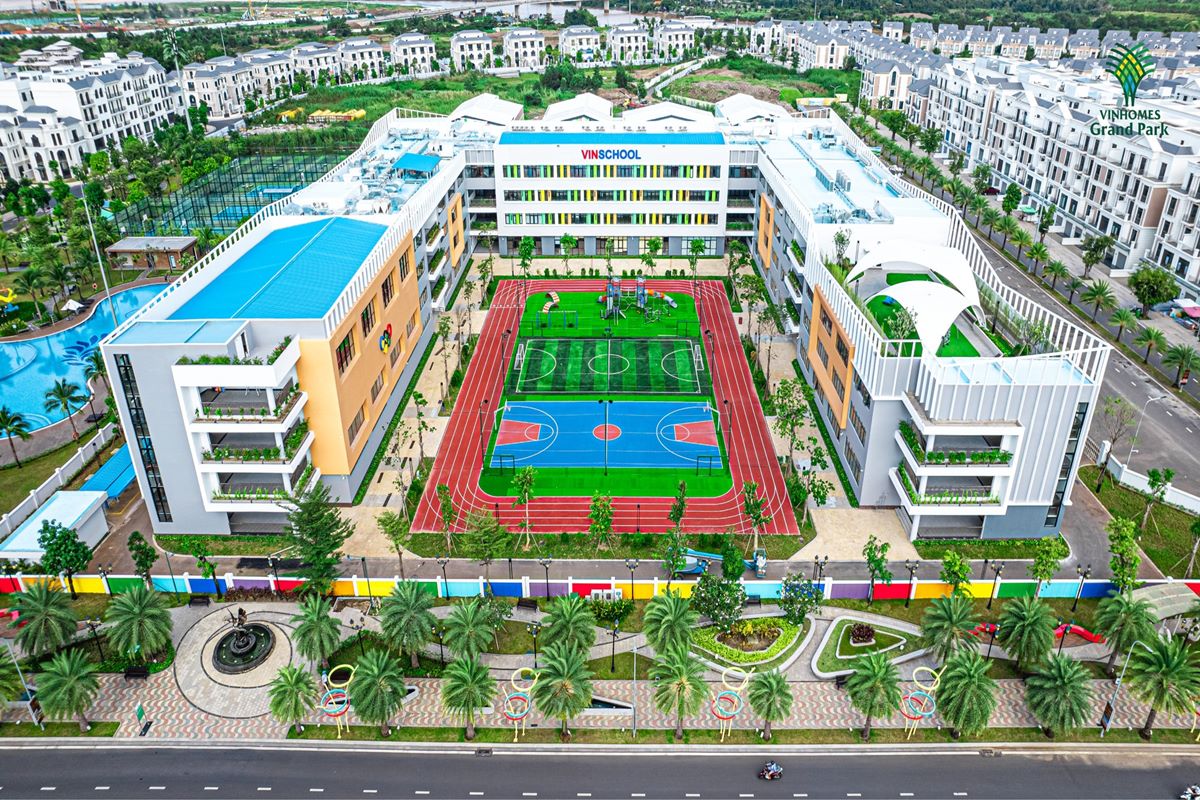 Trường học Vinschool Vinhomes Grand Park quận 9 Tp. Thủ Đức